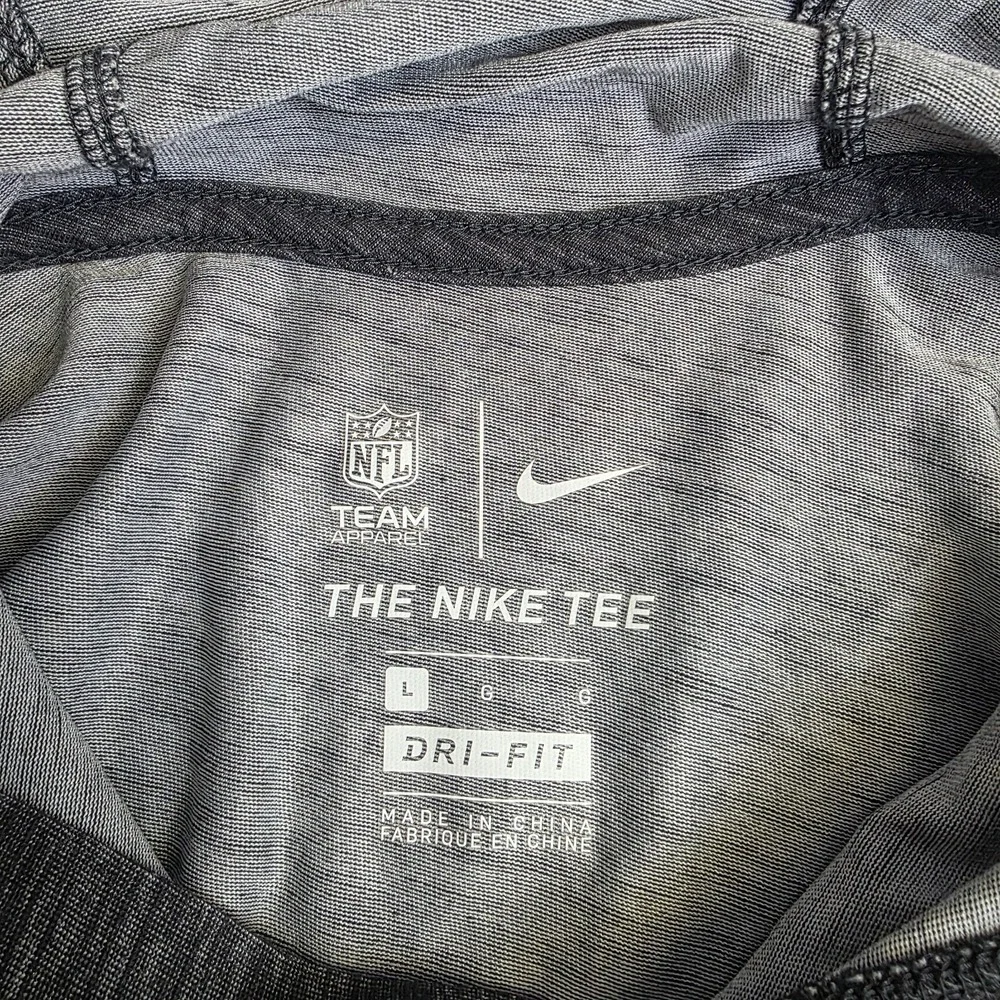 Nike Dallas Cowboys NFL Team Dri-Fit Hoodie Long Sleeve T-Shirt‎ Mens Large Gray